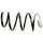 Spiralfeder SACHS 993 143 Vorderachse - 1 Stück