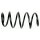 SACHS 993 166 Fahrwerksfeder