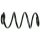 Spiralfeder SACHS 993 188 Vorderachse - 1 Stück