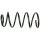 Spiralfeder SACHS 993 211 Vorderachse 355mm - 1 Stück