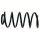 Spiralfeder SACHS 994 119 Hinterachse - 1 Stück