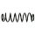 Spiralfeder SACHS 994 425 Hinterachse - 1 Stück