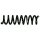 Spiralfeder SACHS 994 538 Hinterachse 343mm - 1 Stück