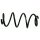 Spiralfeder SACHS 994 621 Hinterachse 335mm - 1 Stück