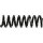 Spiralfeder SACHS 994 745 Hinterachse 332mm - 1 Stück