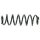 Spiralfeder SACHS 996 621 Hinterachse 344mm - 1 Stück