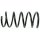 Spiralfeder SACHS 996 903 Hinterachse - 1 Stück