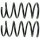 Spiralfeder SACHS 996 903 Hinterachse - 1 Stück