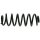 Spiralfeder SACHS 996 944 Hinterachse 333mm - 1 Stück