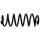 Spiralfeder SACHS 996 945 Hinterachse 317mm - 1 Stück