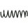 Spiralfeder SACHS 996 981 Hinterachse - 1 Stück