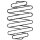 SACHS 997 672 Fahrwerksfeder