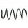 Spiralfeder SACHS 997 823 Vorderachse 345mm - 1 Stück