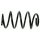 Spiralfeder SACHS 997 858 Vorderachse 310mm - 1 Stück