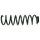 Spiralfeder SACHS 998 654 Vorderachse 416mm - 1 Stück