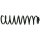 Spiralfeder SACHS 998 655 Vorderachse 445 mm - 1 Stück