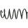 Spiralfeder SACHS 998 801 Vorderachse 432mm - 1 Stück