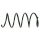 Spiralfeder SACHS 998 862 Vorderachse 432mm - 1 Stück