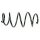 Spiralfeder SACHS 998 877 Vorderachse 385mm - 1 Stück