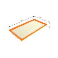 BOSCH F 026 400 505 Luftfilter