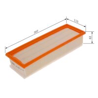 BOSCH F 026 400 459 Luftfilter