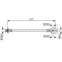 BOSCH 1 987 481 834 Bremsschlauch