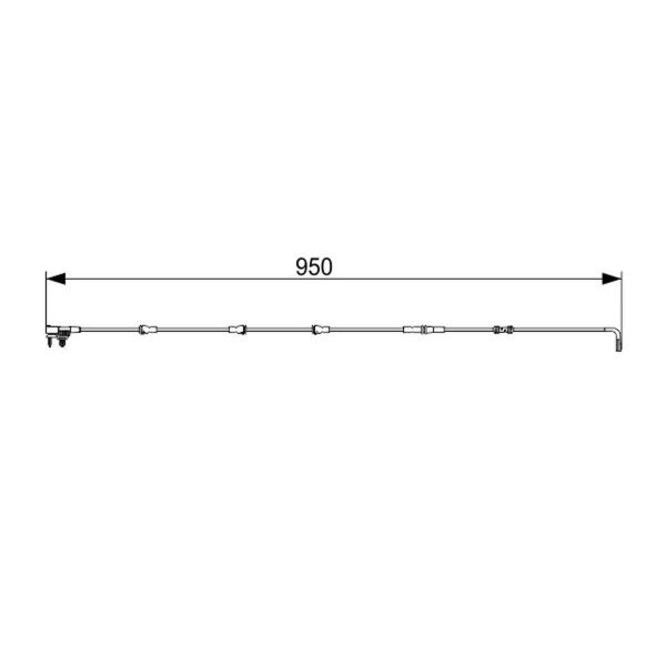 BOSCH 1 987 473 564 Warnkontakt, Bremsbelagverschleiß