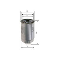 BOSCH F 026 402 176 Kraftstofffilter