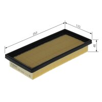 BOSCH F 026 400 507 Luftfilter