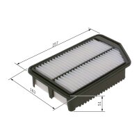 BOSCH F 026 400 481 Luftfilter
