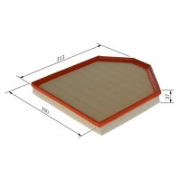 BOSCH F 026 400 447 Luftfilter