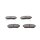 BOSCH 0 986 494 700 Bremsbelagsatz, Scheibenbremse