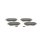 BOSCH 0 986 494 675 Bremsbelagsatz, Scheibenbremse