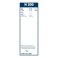 BOSCH 3 397 011 964 Wischblatt