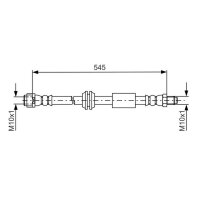 BOSCH 1 987 481 745 Bremsschlauch