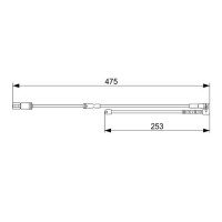 BOSCH 1 987 473 548 Warnkontakt, Bremsbelagverschleiß