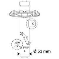 KYB 3338015 Stoßdämpfer