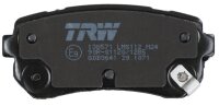 TRW GDB3641 Bremsbelagsatz, Scheibenbremse
