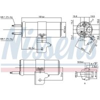 NISSENS 95568 Trockner, Klimaanlage