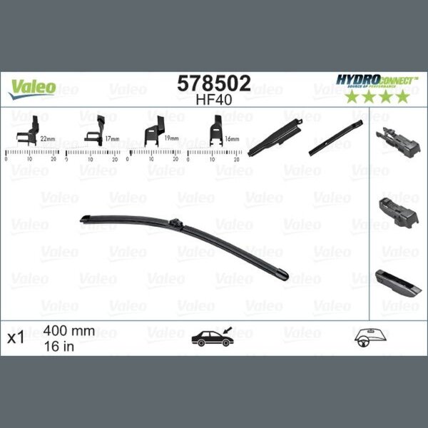 VALEO 578502 Wischblatt