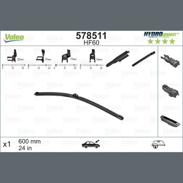 VALEO 578511 Wischblatt