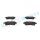 RAP BRAKES R-P0810 Bremsbelagsatz, Scheibenbremse