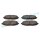 RAP BRAKES R-P1004 Bremsbelagsatz, Scheibenbremse