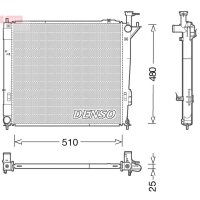 DENSO DRM41015 Kühler, Motorkühlung