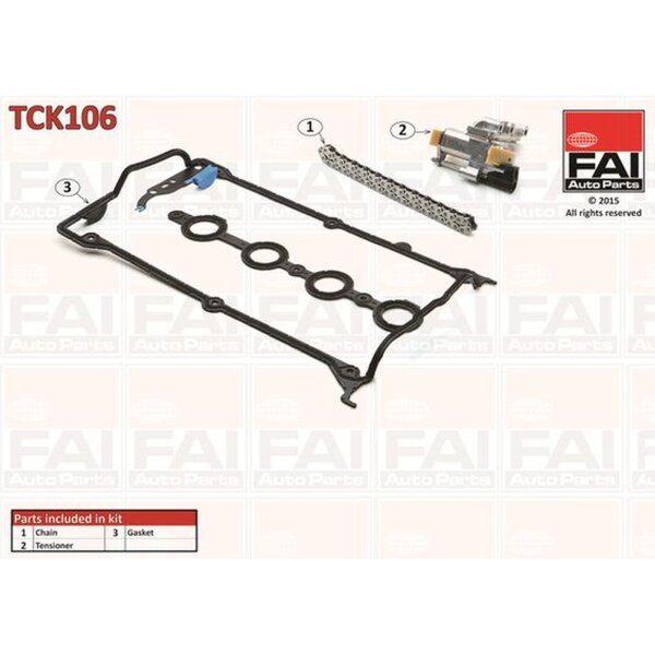 FAI AutoParts TCK106 Steuerkettensatz