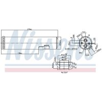 NISSENS 95601 Trockner, Klimaanlage