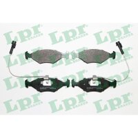 LPR 05P680 Bremsbelagsatz, Scheibenbremse