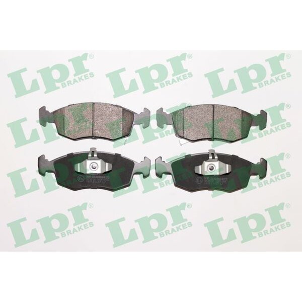 LPR 05P1766 Bremsbelagsatz, Scheibenbremse