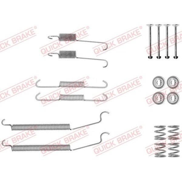 QUICK BRAKE 105-0039 Zubehörsatz, Bremsbacken