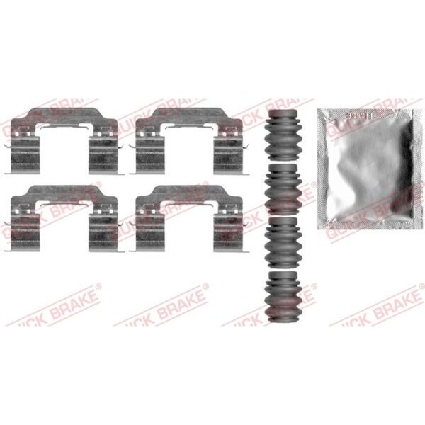 QUICK BRAKE 109-0007 Zubehörsatz, Scheibenbremsbelag